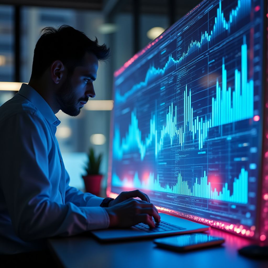 Especialista realizando diagnóstico financiero